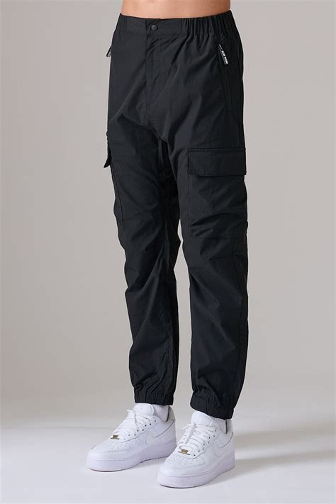 Black Ripstop Pants 